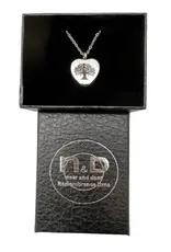 Stainless Steel Pendant Heart Remembrance Urn Necklace