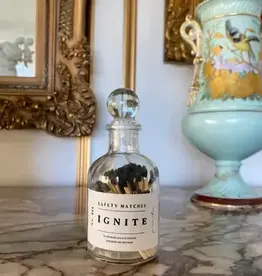 Wooden Matches in Apothecary Jar