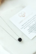 Gemstone Necklace 18" Sterling Silver Chain