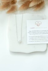 Gemstone Necklace 18" Sterling Silver Chain