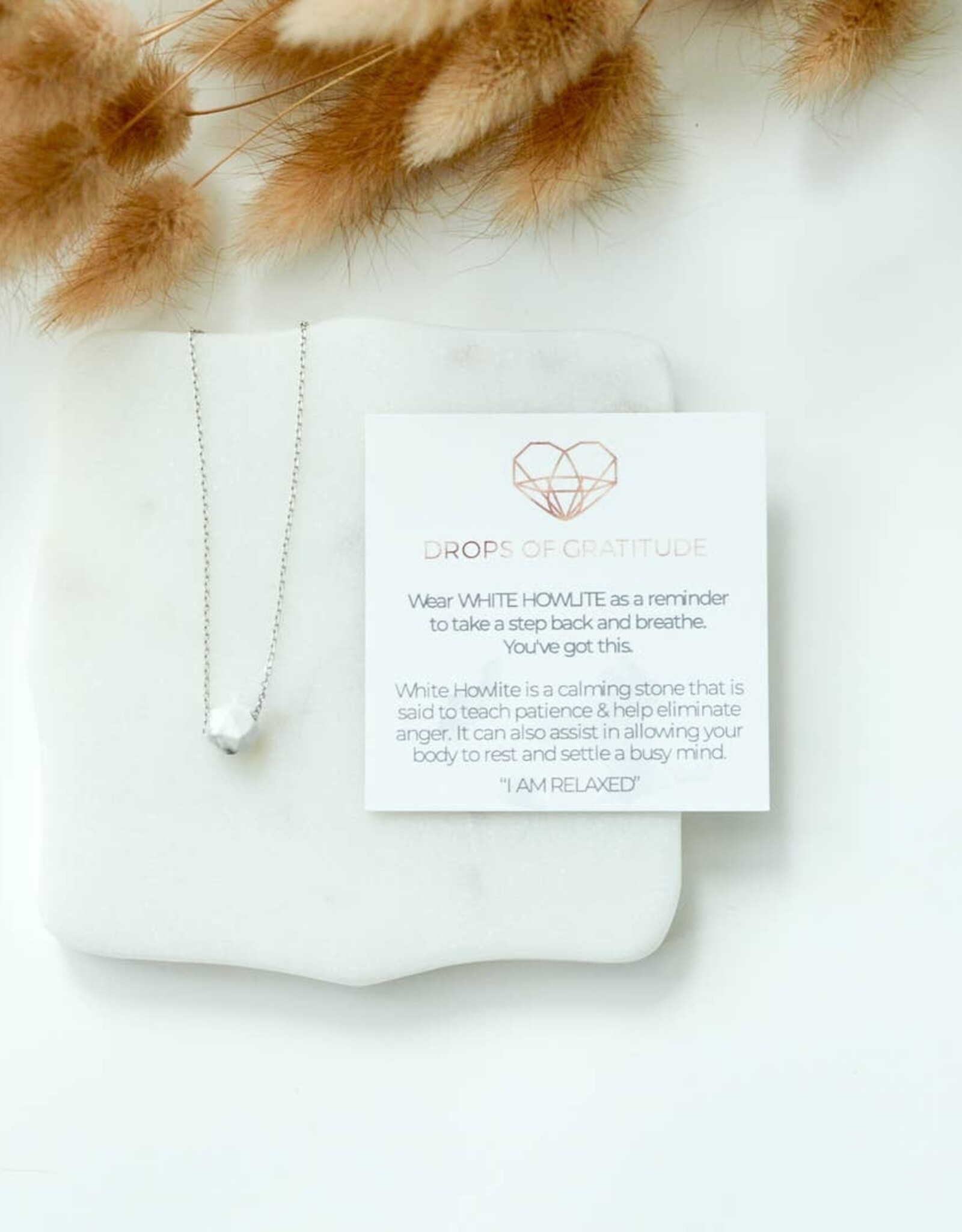 Gemstone Necklace 18" Sterling Silver Chain