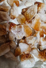 Citrine Rough Point Dragontooth Heat Treated Amethyst