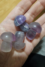 Fluorite Larger Mushroom