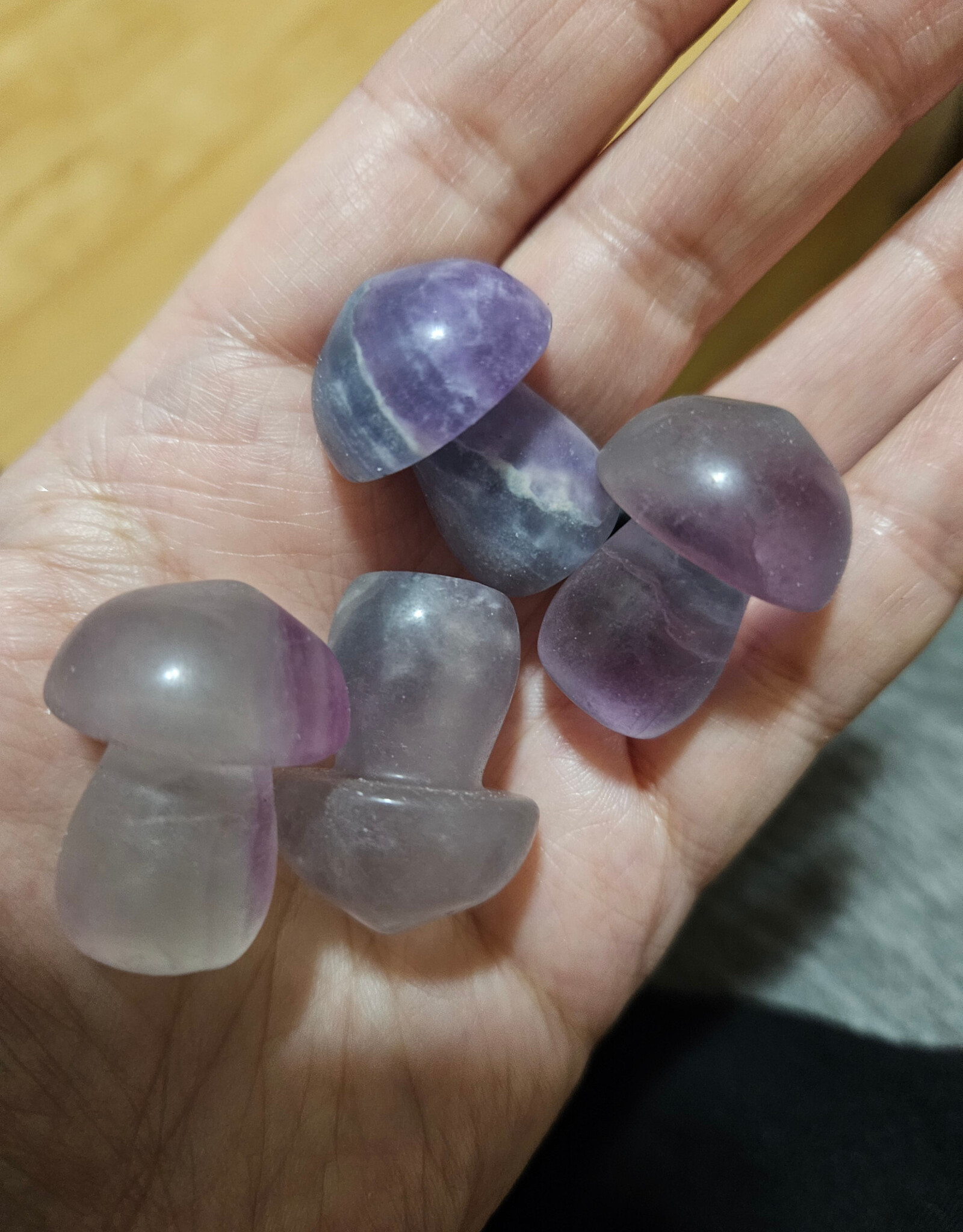 Fluorite Larger Mushroom