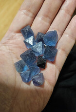 Fluorite Blue Tiny Octohedron