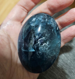Fluorite Palm Stone