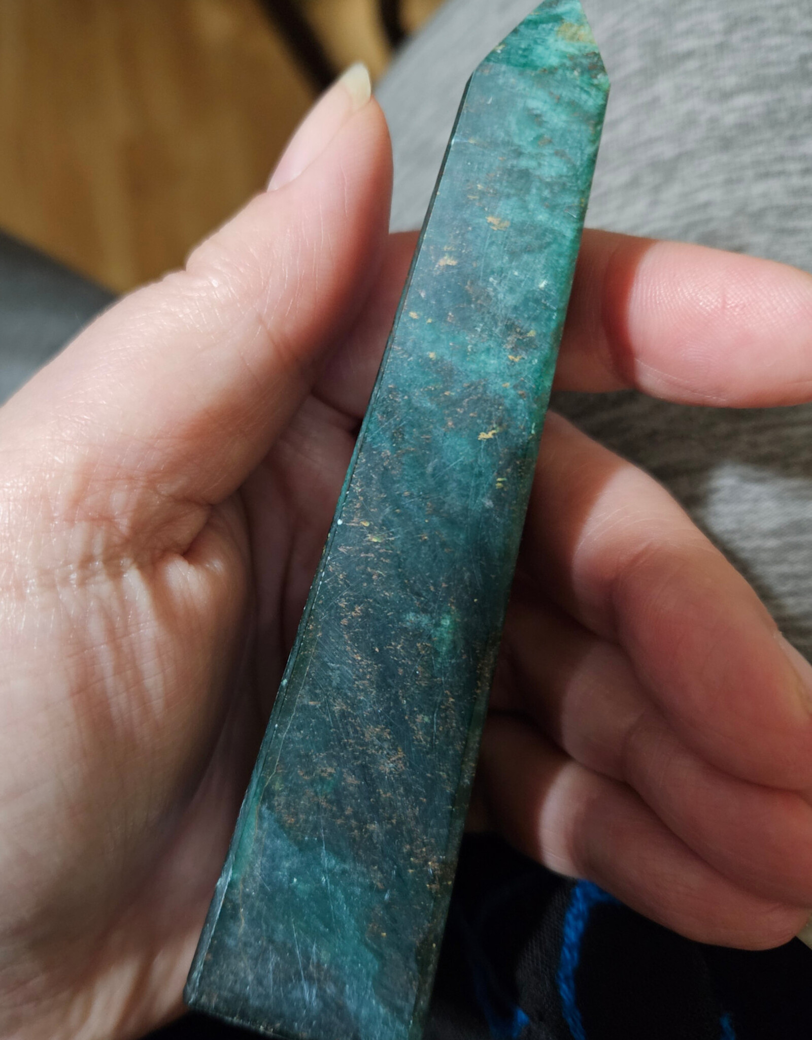 Fuchsite Polished Point