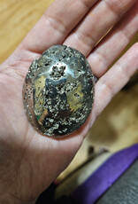 Pyrite Palm Stone