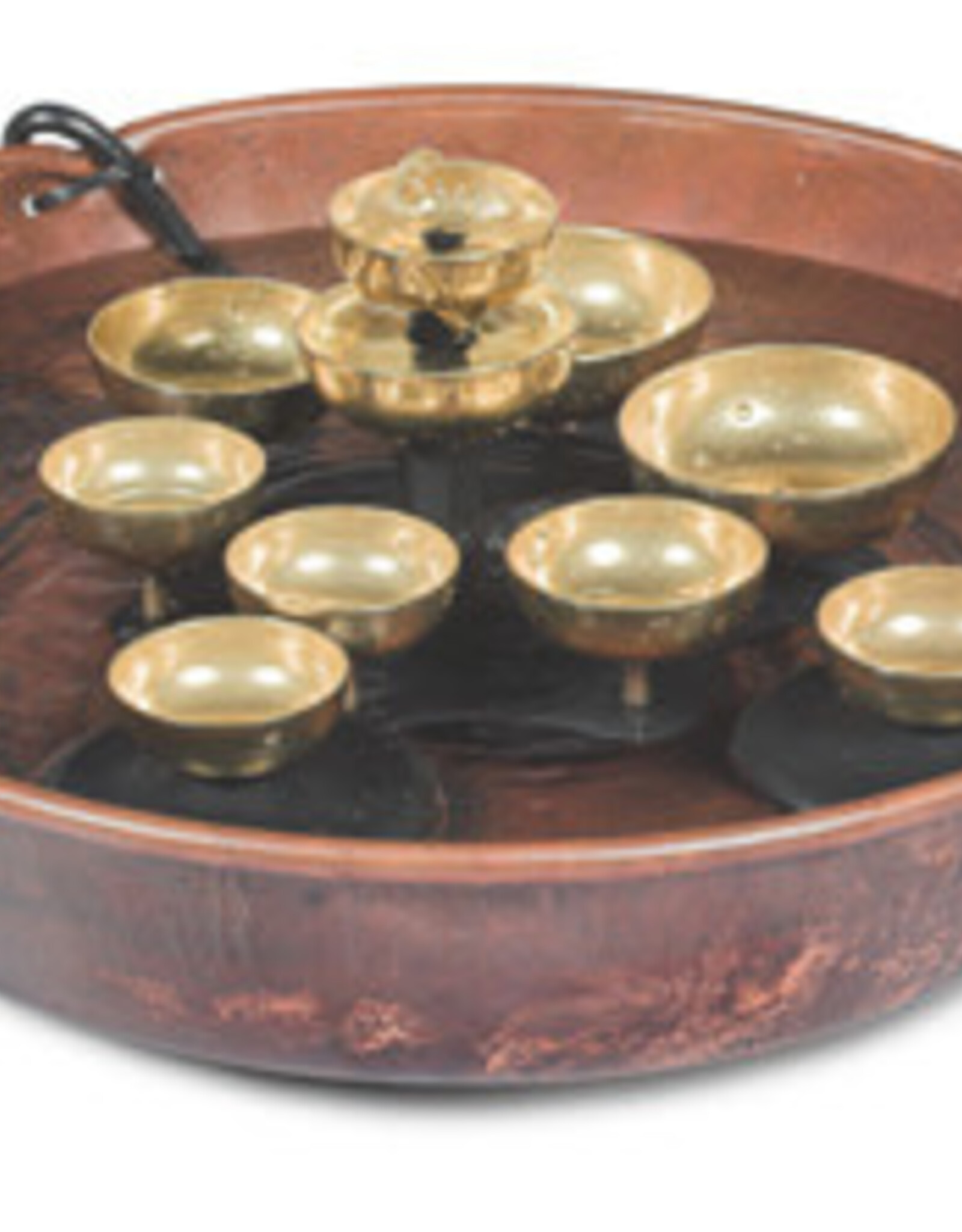 Water Bell Fountain - Copper Bowl