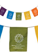 Inspirational Words, Chakras, and Lotus small flags