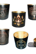 Tin Candle Holder - Assorted Design