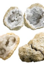 Natural Large Cracked Geode Approx 4 inches - Price for 1 Piece