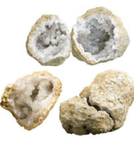 Natural Large Cracked Geode Approx 4 inches - Price for 1 Piece