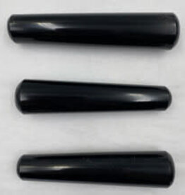 Round Slender Wand - Obsidian - Price for 1 Wand