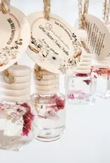 Floral Glass Car Diffuser - Made in Canada