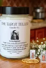Tarot Candle - Tarot Card, Crystal, Fortune in a Candle