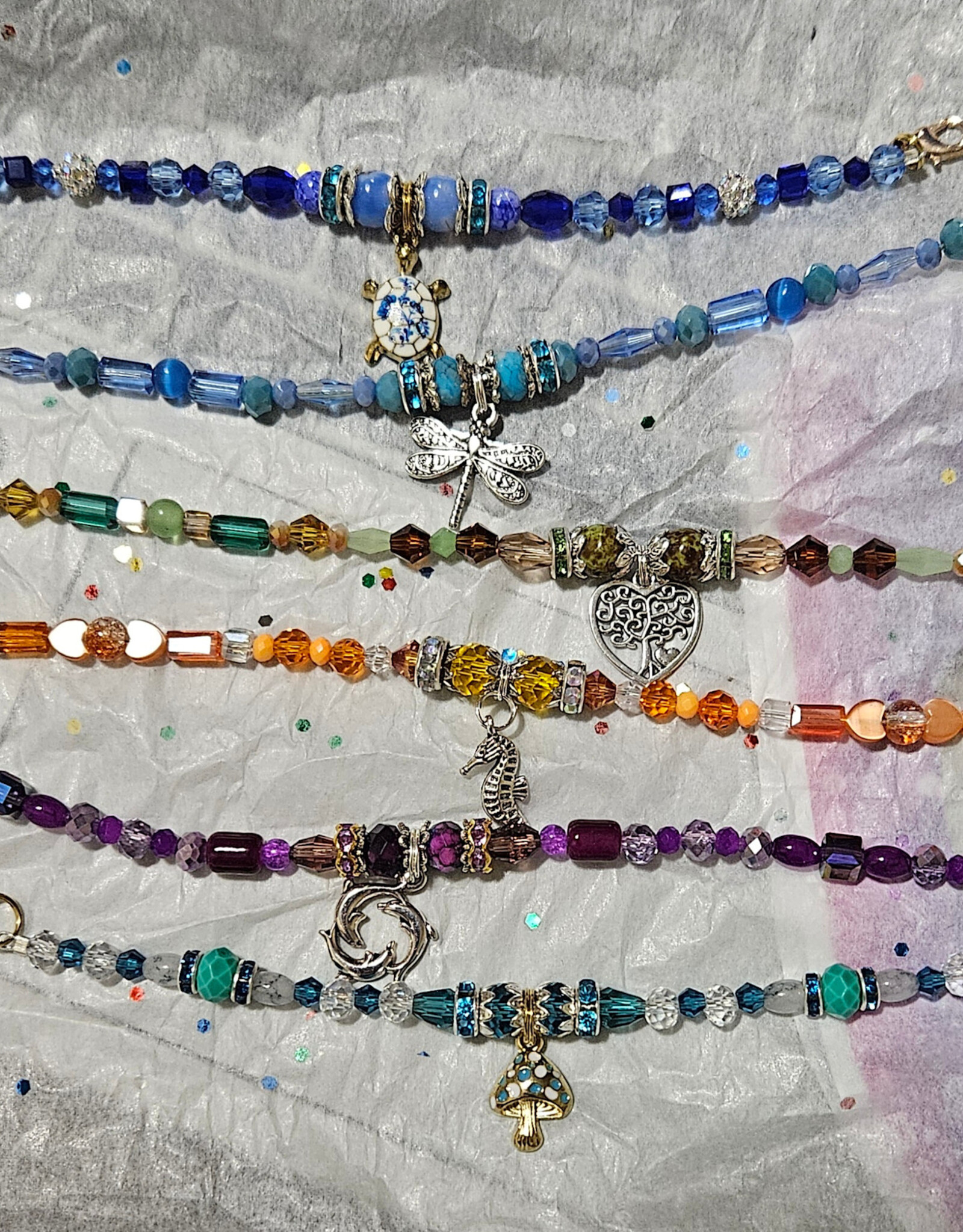Jewelry by local Cindy PurpleRose Creations
