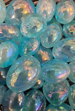 Aqua Aura Tumbled Stone