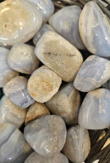 Blue Lace Agate Tumble Lower Grade