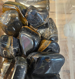 Blue Tiger Eye Tumble Large