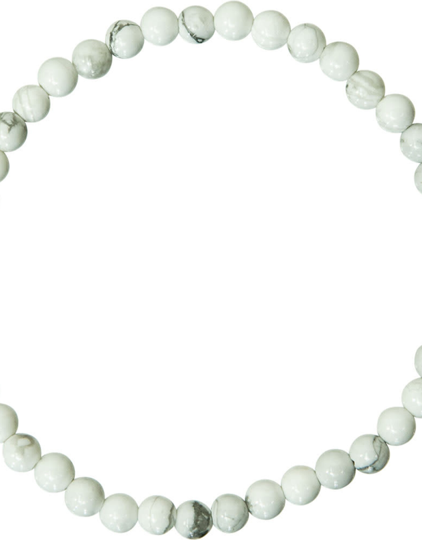 Stone Bead Bracelet 4mm