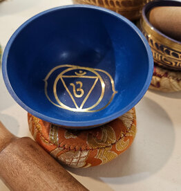 Chakra Singing Bowl w/cushion & baton
