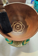 Chakra Singing Bowl w/cushion & baton