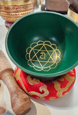 Chakra Singing Bowl w/cushion & baton