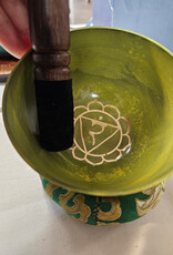 Chakra Singing Bowl w/cushion & baton