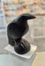 Obsidian Crow 4 cm
