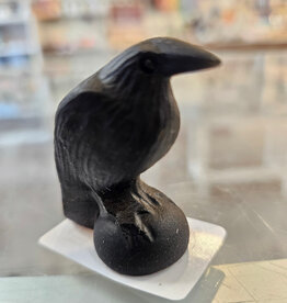 Obsidian Crow 4 cm