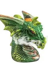 Backflow Incense Burner Dragon Head Green