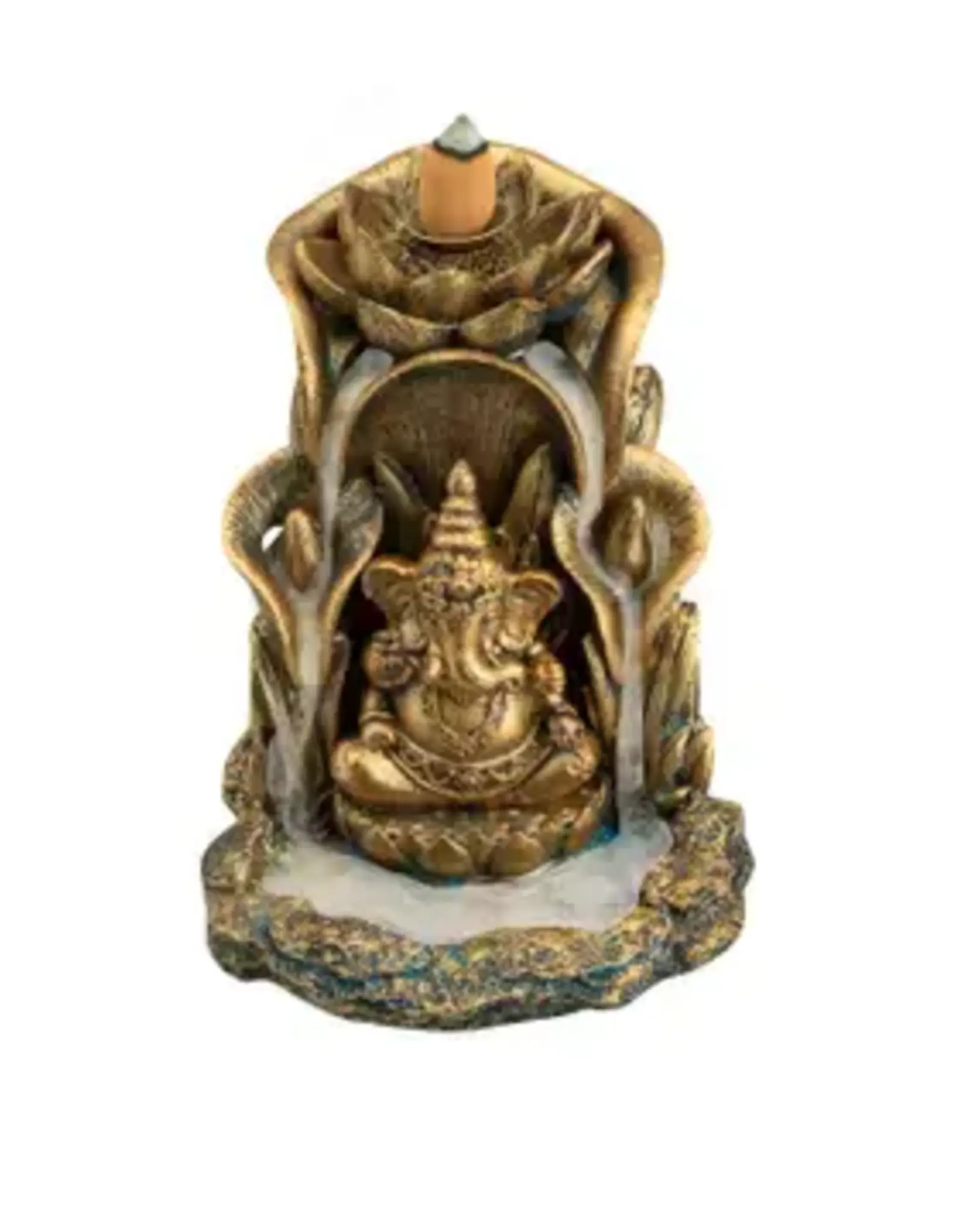 Backflow Incense Burner Ganesha