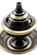 Brass Incense Burner with Plate