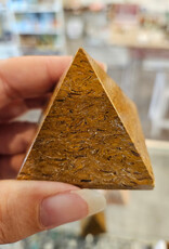 PYRAMID-Miriam Stone (Calligraphy/Elephant Skin) Jasper
