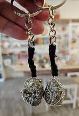 Pyrite Keychain