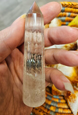16 Faceted Clear Quartz Specialized Pranic Healing Wand - Natural Himalayan