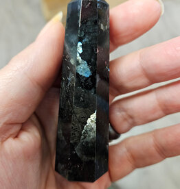 Larvakite Polished Point Tower