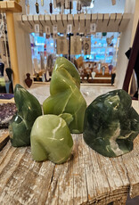 Jade  Nephrite Stand Up Polished High Quality