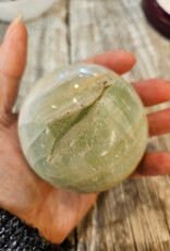 Green Calcite Sphere