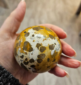 Hyena Jasper Sphere
