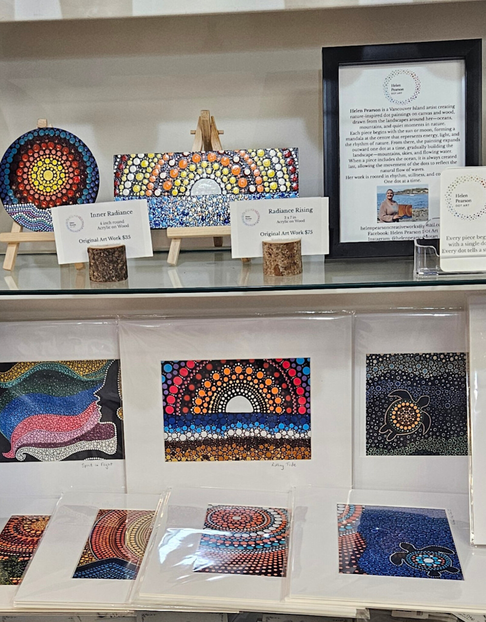 Helen Pearson Dot Art - Local Artist