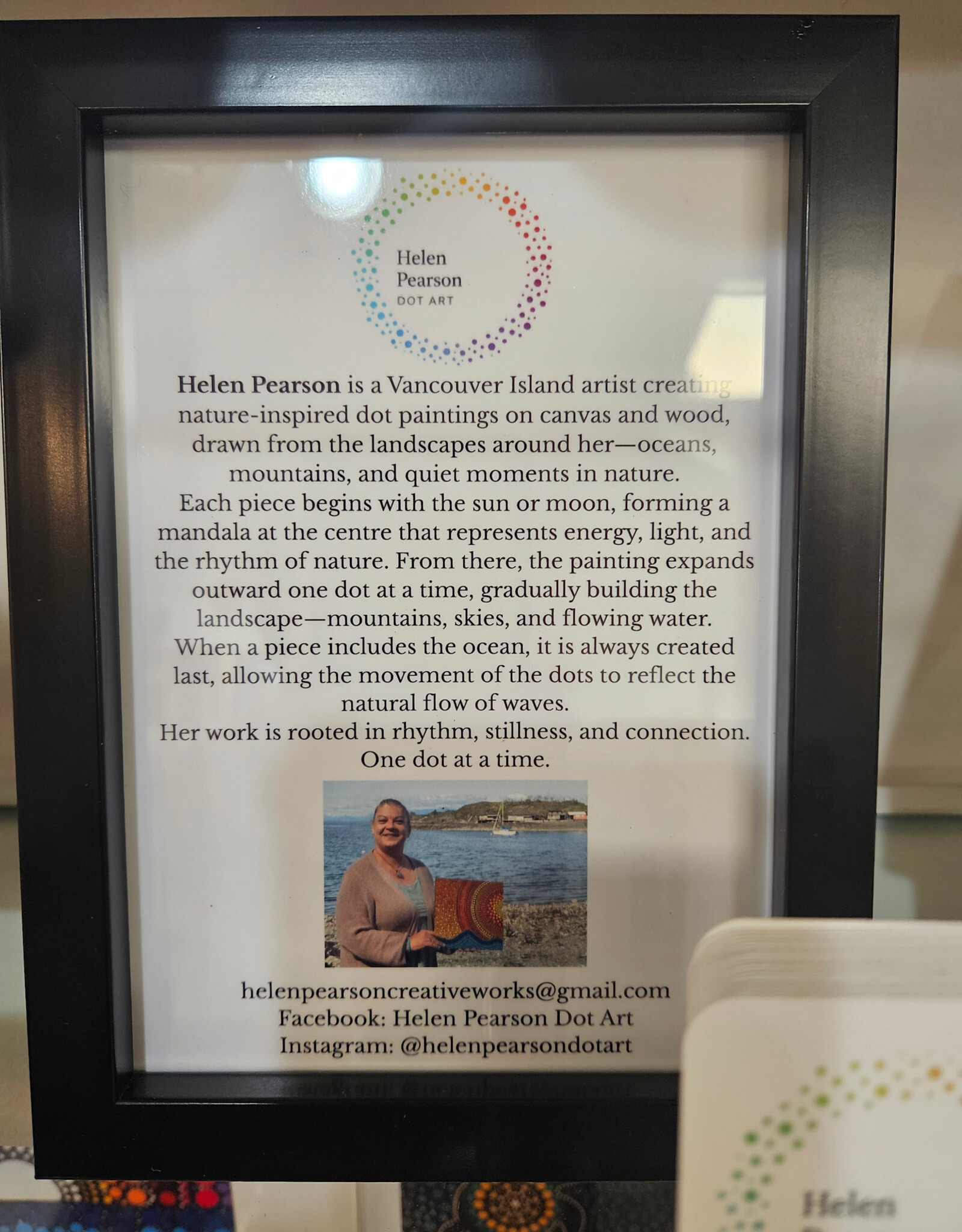 Helen Pearson Dot Art - Local Artist