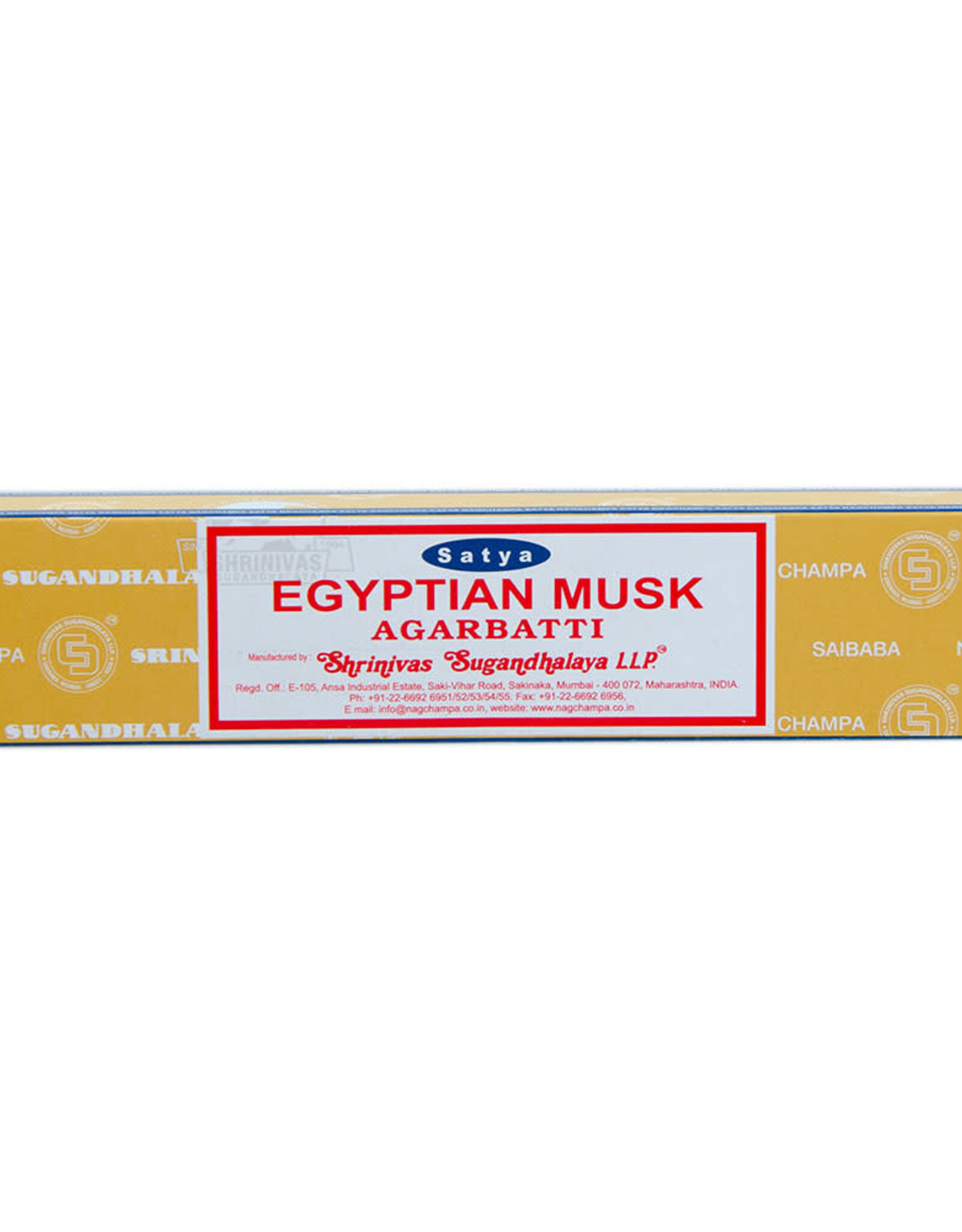 Satya Incense Egyptian Musk - 15 g