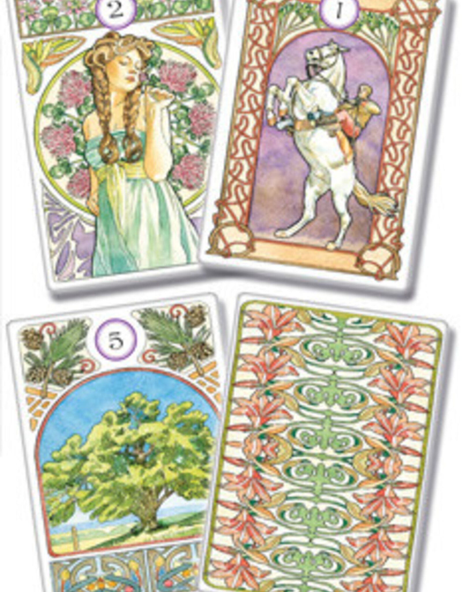 Art Nouveau Lenormand Oracle Deck