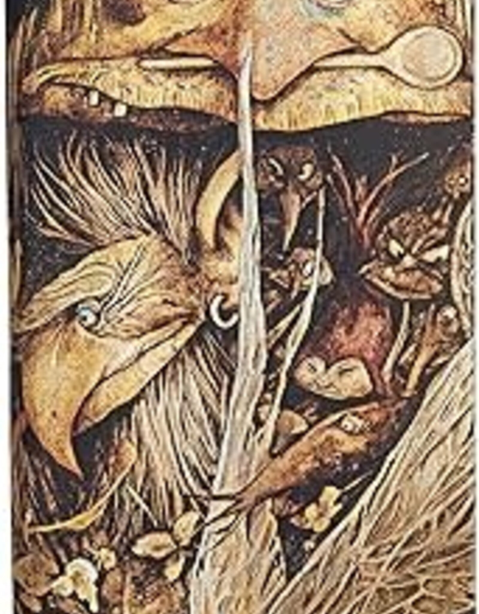 Mischievous Creatures Slim Lined Hardcover Journal, 176pg