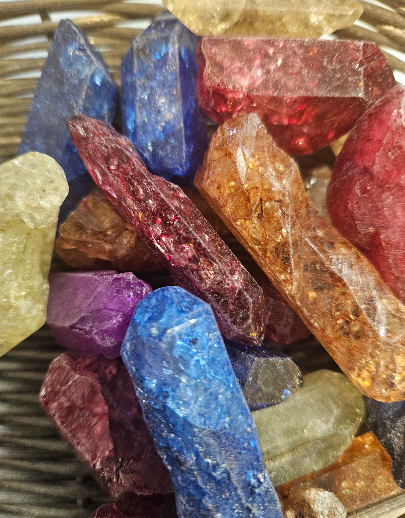 Crackle Quartz Point