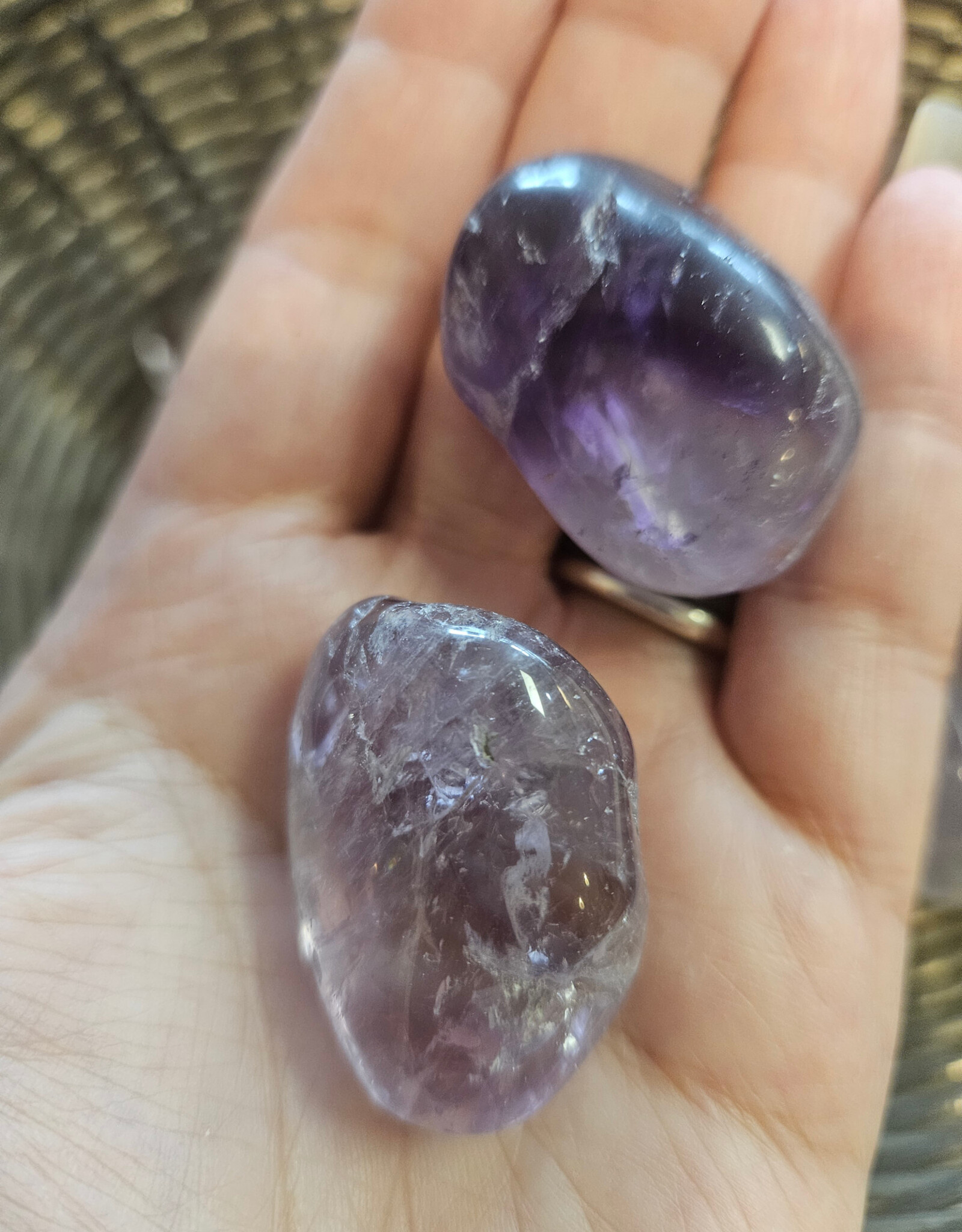 Amethyst Tumble Stone Large