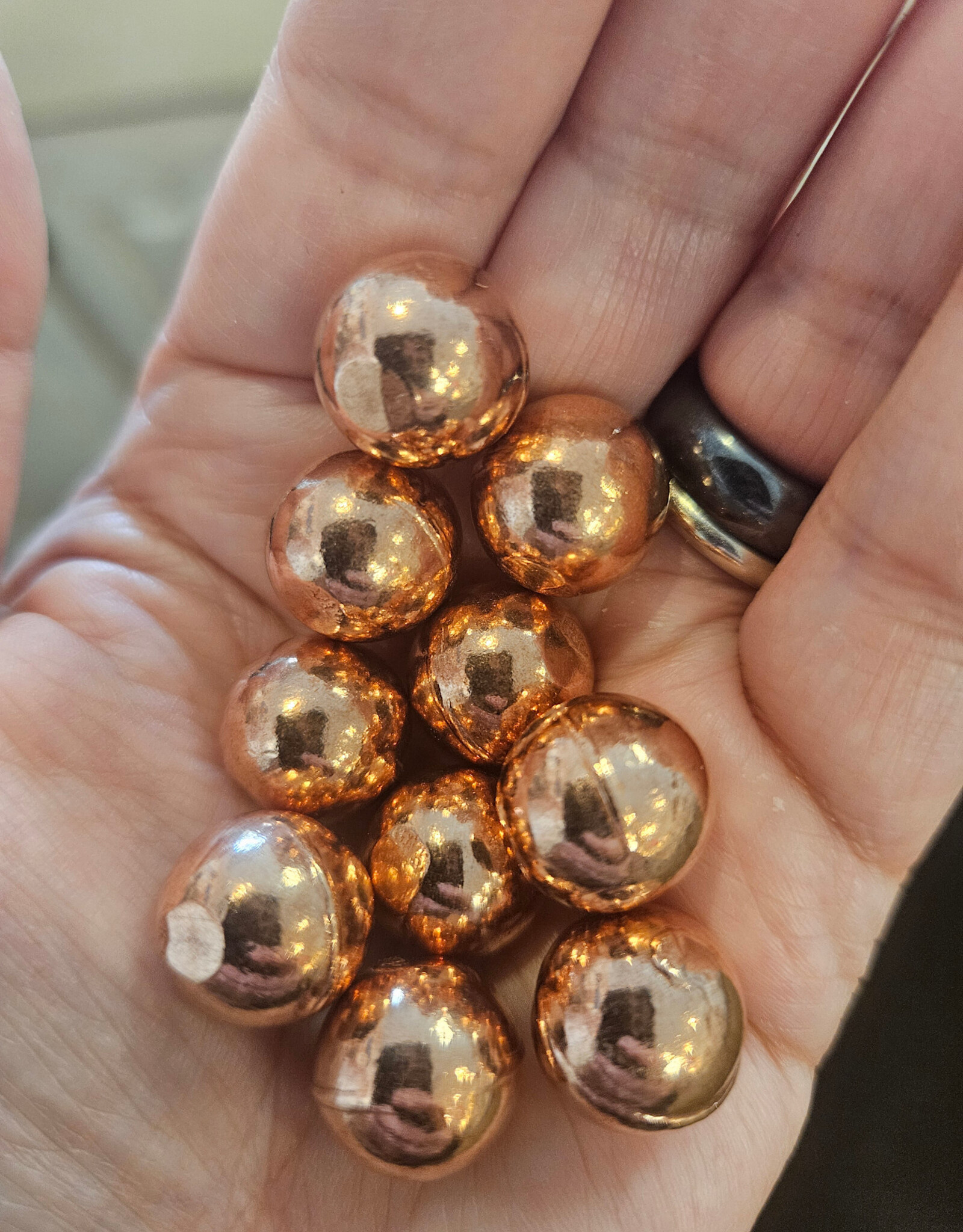 Mini Copper Spheres .5 inch