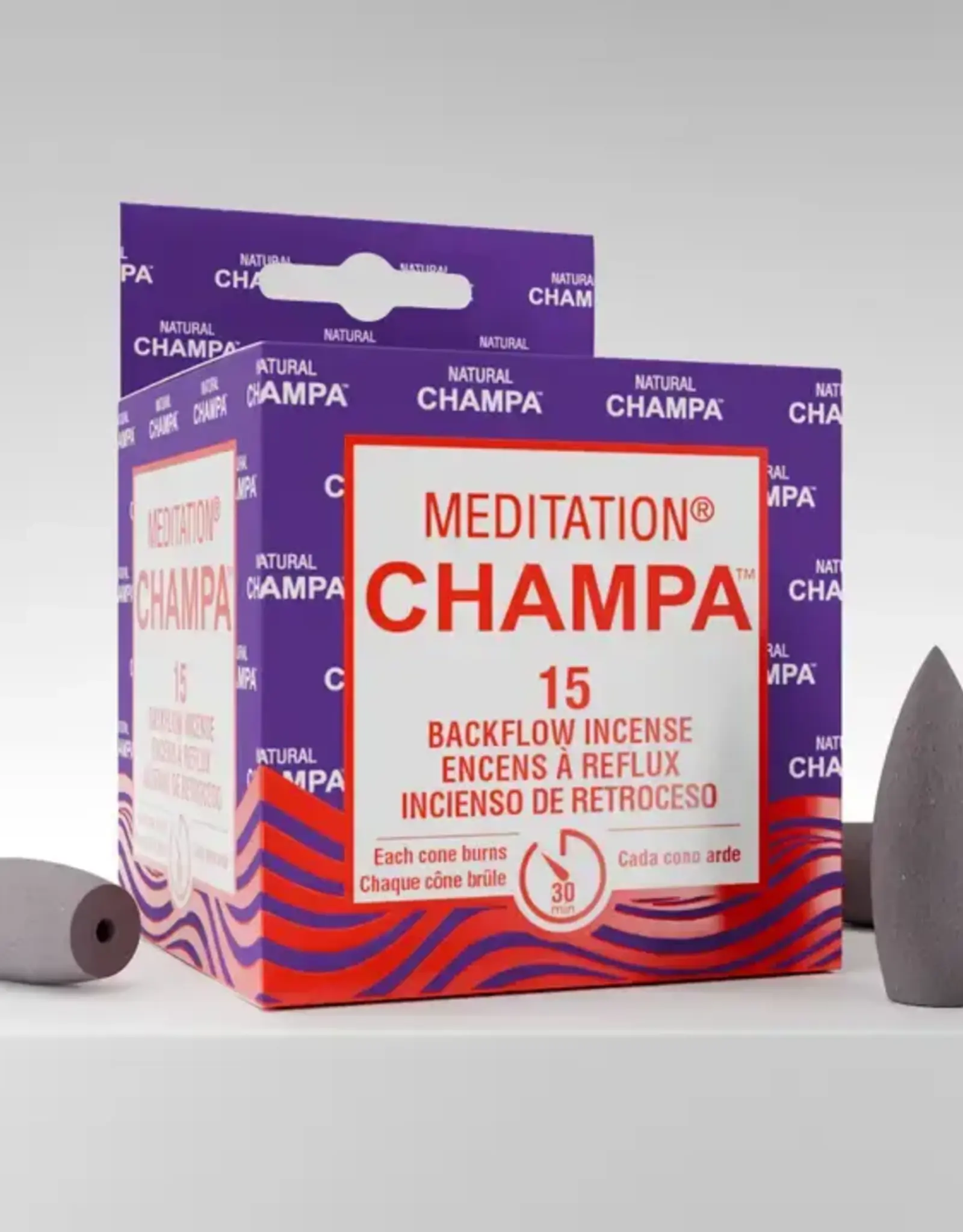 Champa Backflow Incense Cones
